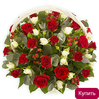 Корзина цветов в Брянске