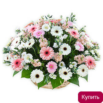 Цветы в корзине с доставкой в Брянске